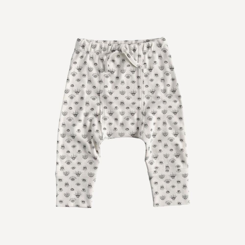 Kate Quinn Classic Panda Pant Mystical Eyes White & Black Size 18-24 Months